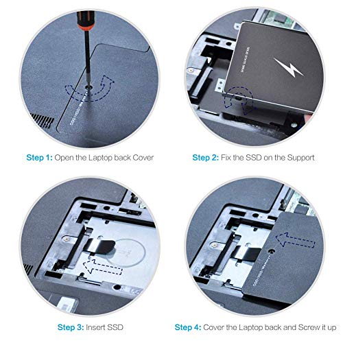 TCSUNBOW 120 GB 128 GB 2,5 inch SSD SATAIII 6 GB/s interne Solid State harde schijf voor Notebook Tablet Desktop PC (X3… - Image 7