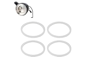 CYTGOUPER 4 PCS Water Distiller Ring,Silicone Countertop Distiller Gasket,High Temperature Erosion High Pressure Sealing Water Dispenser Gasket for Water Distiller Parts