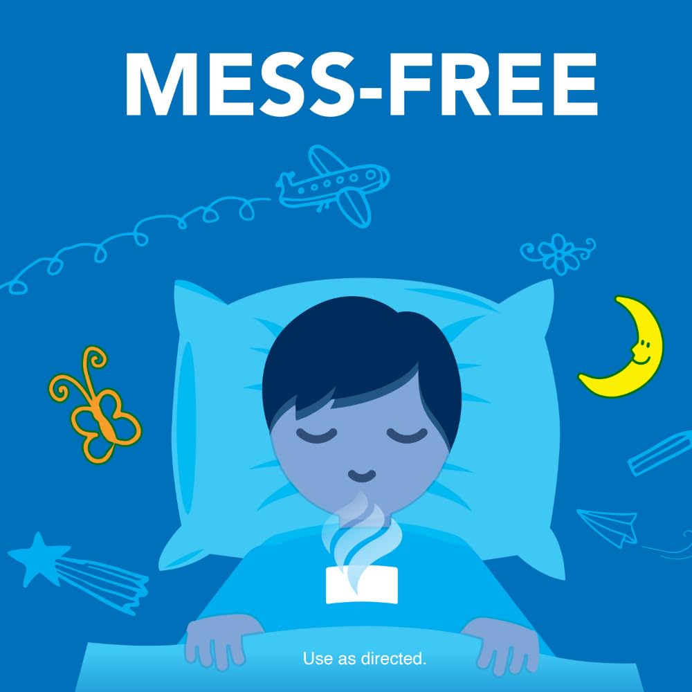 Vicks Children's VapoPatch, Wearable Mess-Free Aroma Patch, Soothing & Comforting Non-Medicated Vicks Vapors, For Children Ages 6+, 5ct - Pack of 2