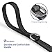 Bondpaw Heavy Duty Dog Leash,Black Nylon Rope Dog Leads 6.6 feet Non Slip Leash with Handle for Pet Supplies