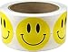 Smiley Face Stickers Yellow Happy Face Labels For Teachers 2 Inch Round Circle Dots 500 Adhesive Stickers
