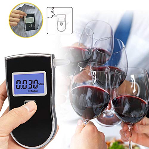 Smartlove1P Portable Professional Police Digital Breath Alcohol Tester Breathalyzer