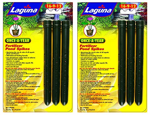 Laguna 6 Pack of Once-A-Year Fertilizer Pond Spikes for Aquatic Plants
