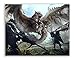 Crystal Monster Hunter World Prints - Rathalos - Anjanath - Nergigante - Set of Four 8x10 Poster Wall Art Photos
