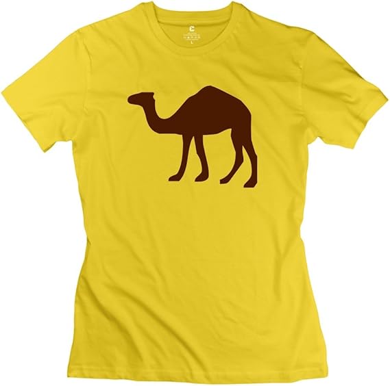 Quotes Camel Women TShirt Oneck TShirts Clothing
