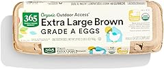 365 by Whole Foods Market Organic Extra Large Brown Grade A Eggs 12 Count, 12 CT