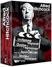 Alfred Hitchcock : Une Femme Disparait + Quatre De L'espionnage + Agent Secret + Jeune Et Innocent - Pack
