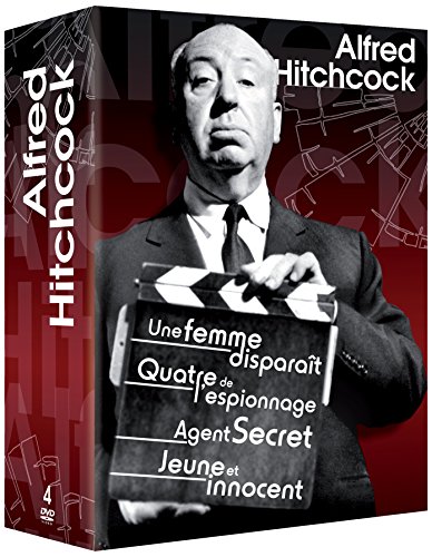 Alfred Hitchcock : Une Femme Disparait + Quatre De L'espionnage + Agent Secret + Jeune Et Innocent - Pack