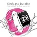 GEAK Sports Bands for Fitbit Versa/Fitbit Versa 2/Fitbit Versa Lite,Soft Waterproof Wristbands Accessories Compatible Fitbit Versa Smartwatch for Women Men,3 Pack,Small Teal/Plum/Rose
