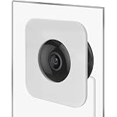 2 Pack Camera Window Mount Compatible with Yi Home Camera, Strong Adhesive Tape Holder No Drill Installation Required, Clear 