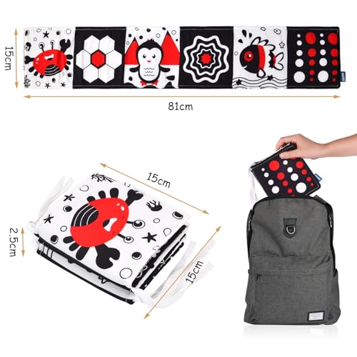 Newborn Essentials Black And White High Contrast Toys For Baby