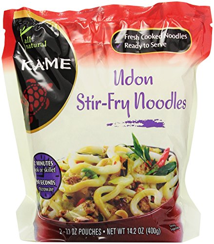 Ka-Me Stir Fry Noodles, Udon, 14.2 Ounce (Pack of 6)