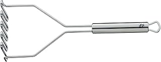 WMF Profi Plus Kartoffelstampfer 29 cm, Cromargan Edelstahl teilmattiert, spülmaschinengeeignet