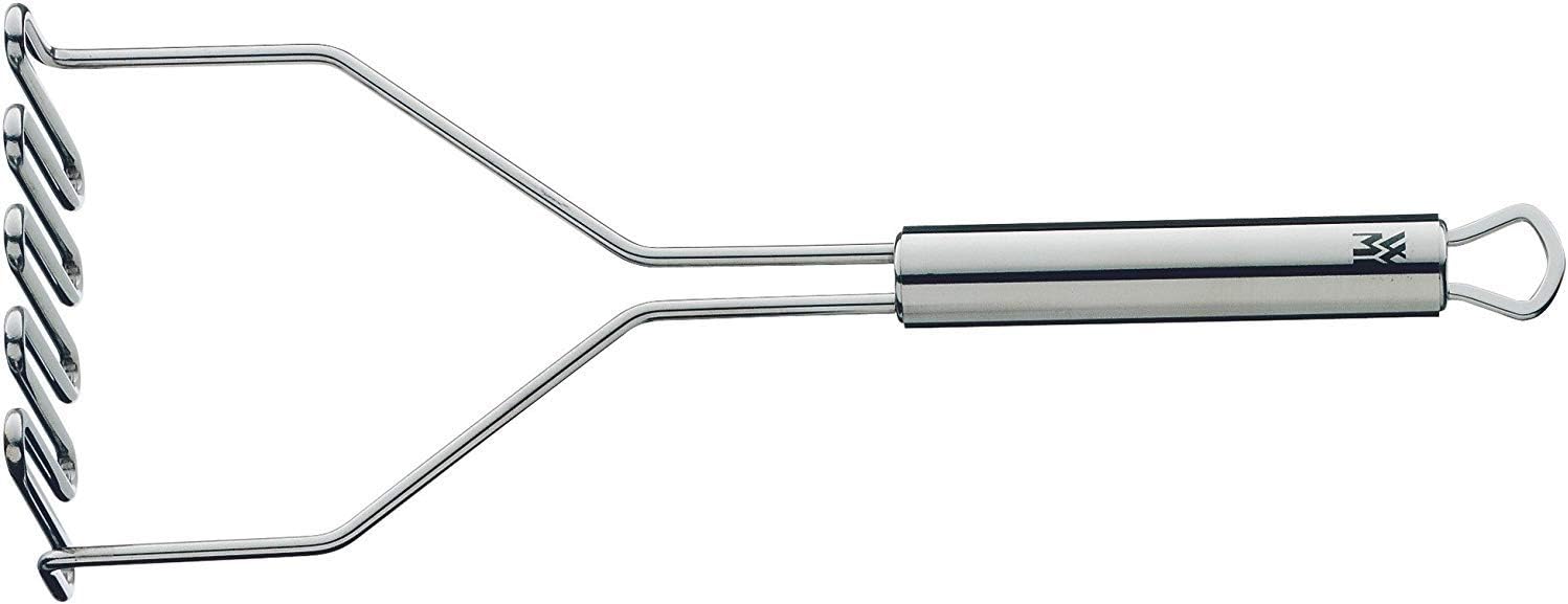WMF Profi Plus Kartoffelstampfer 29 cm, Cromargan Edelstahl teilmattiert, spülmaschinengeeignet