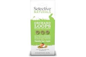 SUPREME PETFOODS Supreme Science Selective Naturals Orchard Loops with Timothy Hay & Apple for Rabbits, 2.8 oz.