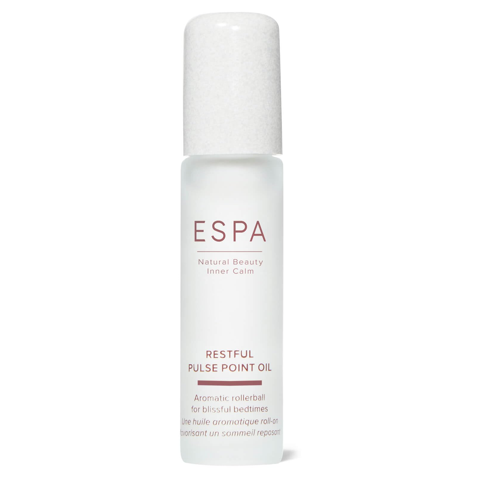 ESPA | Restful Pulse Point Oil | 9ml | Lavender, Clary Sage & Bergamot | Relaxing Properties for Peaceful Night's Sleep | Calming Evening Routine | Aromatherapy | Cosmos Natural Certified