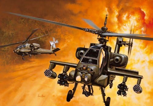 Italeri 1:72 - AH-64A Apache, Multi-color