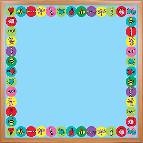 Hygloss Products Love Bugs DieCut Bulletin Board Border Classroom