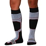 Snowboard Socks - Comfortable Warm Outdoor Socks for Skiing and Snowboarding - Warm Board Socks, Ski Socks for Men and Women
