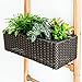 C-Hopetree Hanging Window Box - Deck Railing Planter for Outdoor Pot Plants or Flowers
