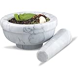Sagler mortar and pestle, 4.5, marble