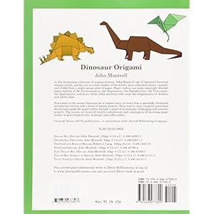 Dinosaur Origami (Dover Origami Papercraft)