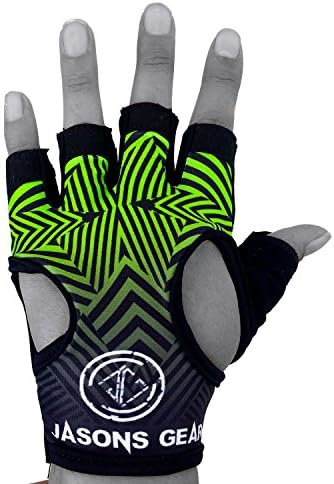 Women Gym Gloves by JASONS GEAR with Breathable Lycra back hand, Silicon Anti-Slip Palm Grip, Extra padding for Blister Protection Suitable for Fitness Workout Yoga Pilate CrossFit Cycling Gym