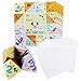MOMONI Premium 42 Piece Valentines day cootie catcher cards game with envelopes- Perfect for kids valentine day cards, school classroom games, classroom exchange party favor, valentines goody bag treat fillers