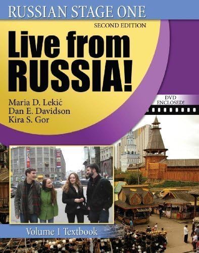 by Maria D Lekic, Dan E Davidson, Kira S Gor Russian Stage One: Live from Russia: Volume 1 (Russian in Stages) (2013) Paperback