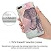Viwell Compatible for iPhone 8 Plus Case, iPhone 7 Plus Case, Soft Silicone Rubber TPU Bumper Cover Skin Case for iPhone 7 Plus/8 Plus - The Aztec Color Elephants