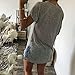 Gillberry Women Loose Casual Button Blouse T Shirt Tank Tops