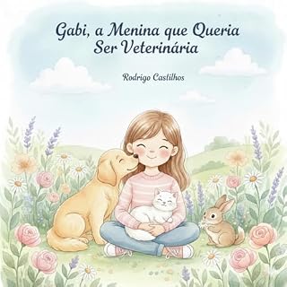 Livro Gabi, a menina que queria ser veterinária