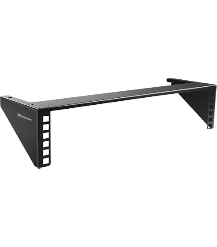 Tablet & EBook Wall Mounts StarTech 2U Hinged Wall Mount Patch Panel ...