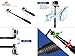 ProsPole Extendable Pole an Aluminium Telescopic Monopod Extension & Adjustable Selfie Stick for Gopro Hero 4 Session Black Silver Hero 2 3 3+ 4 and Other Action Cameras (Blue - 20.5