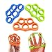 GM5SMART Finger Stretcher, Hand Resistance Bands Finger Grip Strengthener Strength Trainer Gripper Set for Arthritis Carpal Tunnel Exercise Guitar and Fitness Rock Climbing 3pcs