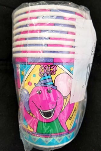 Barney Baby Bop Party Birthday Cups Favors Treats Decoration 8PC