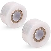 Liaogo Grafting Tape Grafting Film for Plants, 2 Pack Stretchable Garden Grafting Tape Plants Repair Budding Tapes for Floral Fruit Tree and Poly Budding Tape