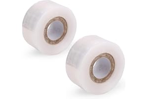 Liaogo Grafting Tape Grafting Film for Plants, 2 Pack Stretchable Garden Grafting Tape Plants Repair Budding Tapes for Floral Fruit Tree and Poly Budding Tape