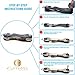 Compact Key Organizer Keys Holder Keychain Made of Carbon Fiber Smart Bottle & Sim Opener Premium Pocket Key Chain Carabiner up to 24 Keys - Loop Piece for Car FOB - Great Gift for Mens (Carbon fiber)