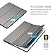 ProCase Smart Case for iPad 9.7 Inch iPad 6th/5th Generation 2018 2017(Model: A1893 A1954 A1822 A1823), Ultra Slim Lightweight Stand Cover with Translucent Frosted Back -Metallic