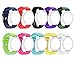 10 Colors Gear S3 Band, BeneStellar Samsung Smartwatch Replacement Band for Samsung Gear S3 Frontier / S3 Classic / Moto 360 2nd Gen 46mm (10-Pack)