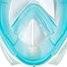 Tribord SUBEA EASYBREATH MASK Snorkeling Mask Snorkeling Package (Turquoise, SM)