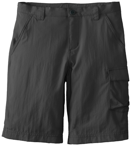 Columbia Sportswear Boy's Silver Ridge III Shorts (Youth), Grill, XX-Small