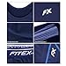 FITEXTREME Womens MAXHEAT Fleece Long Johns Thermal Underwear Set Navy M