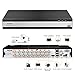 ZOSI 720p 16 Channel Security DVR Recorder, H.264 1080N Hybrid 4-in-1 TVI DVR CCTV System (Analog/AHD/TVI/CVI),Motion Detection,Mobile Remote Control,Email Alarm,No Hard Drive