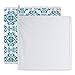 DII Non Woven Polyester, Scroll Storage Bin, Small, Teal