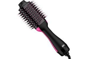 Aopant Hair Dryer Brush Blow Dryer in One, 4 in 1 Styling Tools Blow Dryer with Ceramic Oval Barrel, Hair Dryer and Styler Volumizer, Hot Air Straightener Brush for All Hair Types