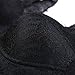Intimate Portal Women Madison Lace Bra - Full Coverage Lightly Padded Wire Free Bralette Black 34C