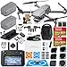DJI Mavic 2 PRO Drone Quadcopter with DJI Smart Controller (W/Touch Screen Display) and Fly More Kit Bundle with 3 Batteries, ND & Adjustable Polarizer Filter Set and Must Have Accessories (11 Items)