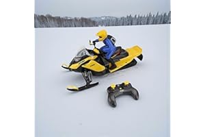 Ski-Doo 1:6 MXZ RC Blizzard Toy Snowmobile – Remote Controlled Winter Adventure Vehicle for Kids – High-Detail 2.4GHz RC Snow